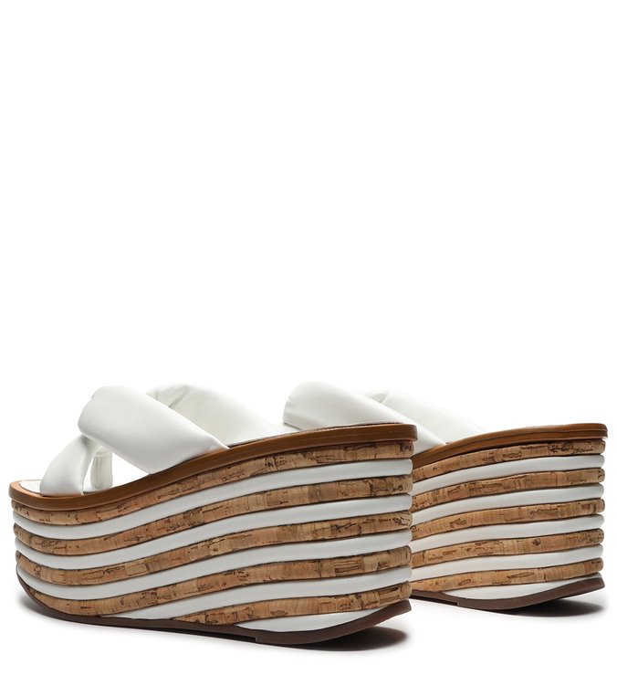 Sandália Flatform Bold Fresh Branca Sandália Flatform Bold Fresh Branca