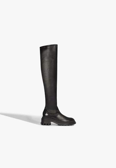 Bota Over the Knee Tratorada Kendy Up Preta | Schutz