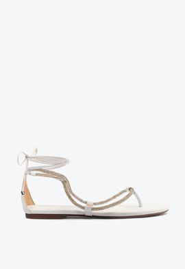 Sandália Rasteira Hot Pool Summer Branca