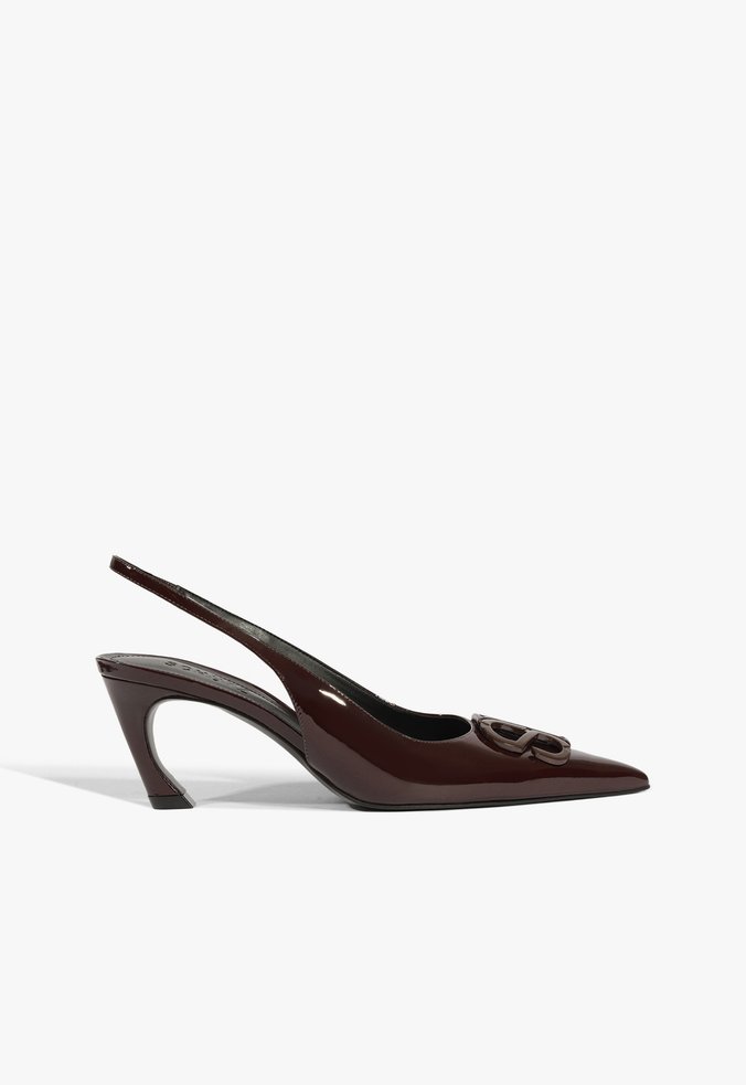 Scarpin Slingback Lexi Verniz Vinho