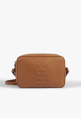Bolsa Tiracolo Pequena Tassy Marrom Clara
