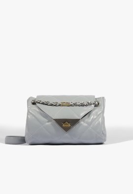 Bolsa Média S95 Couro Azul