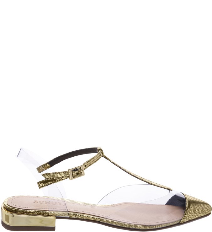 Flat Pointy Vinil Dourada