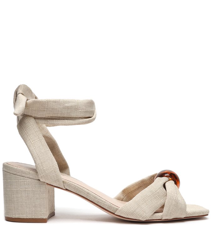 Sandália Block Heel Bohemian Cru Sandália Block Heel Bohemian Cru