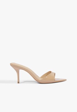 Tamanco Mule Elodie Couro Nude