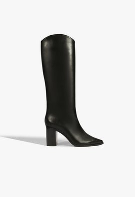 Bota Maryana Salto Bloco Preta