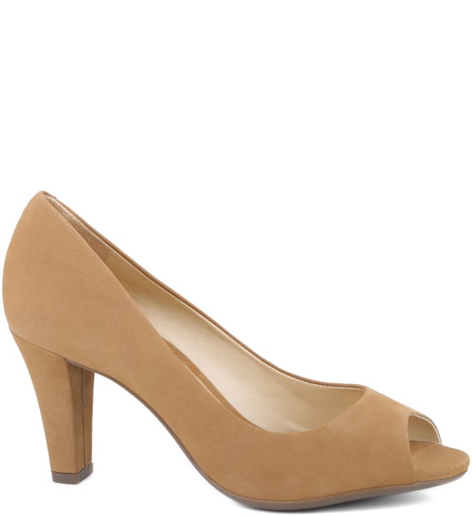 Peep Toe Sand Stone Peep Toe Sand Stone