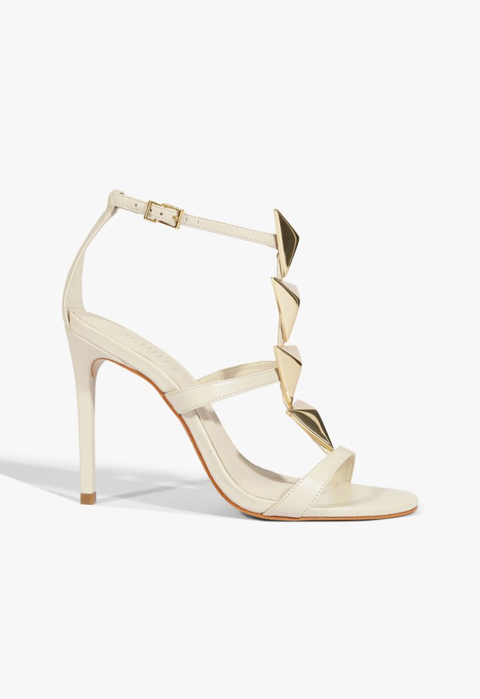 Sandália Boho Triangle Off White