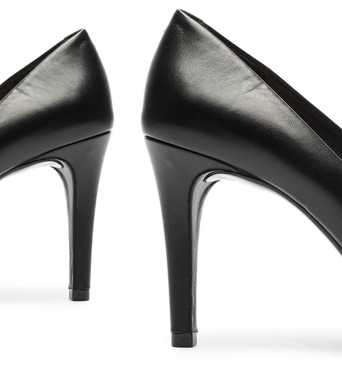 Scarpin Peep Toe Deluxe Black Scarpin Peep Toe Deluxe Black