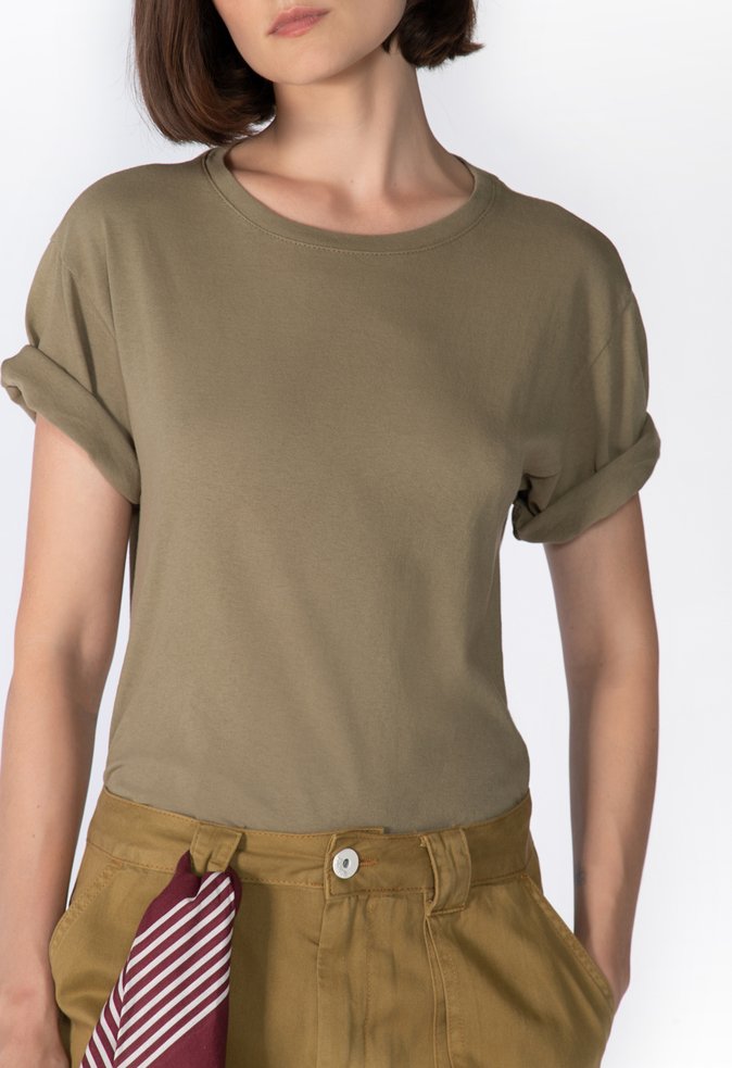 Camiseta Bianca Malha Verde