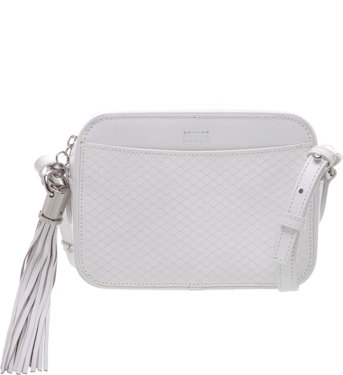 Crossbody Box Bright Snake White Crossbody Box Bright Snake White
