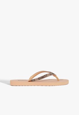 Chinelo Schutz Brilho Nude