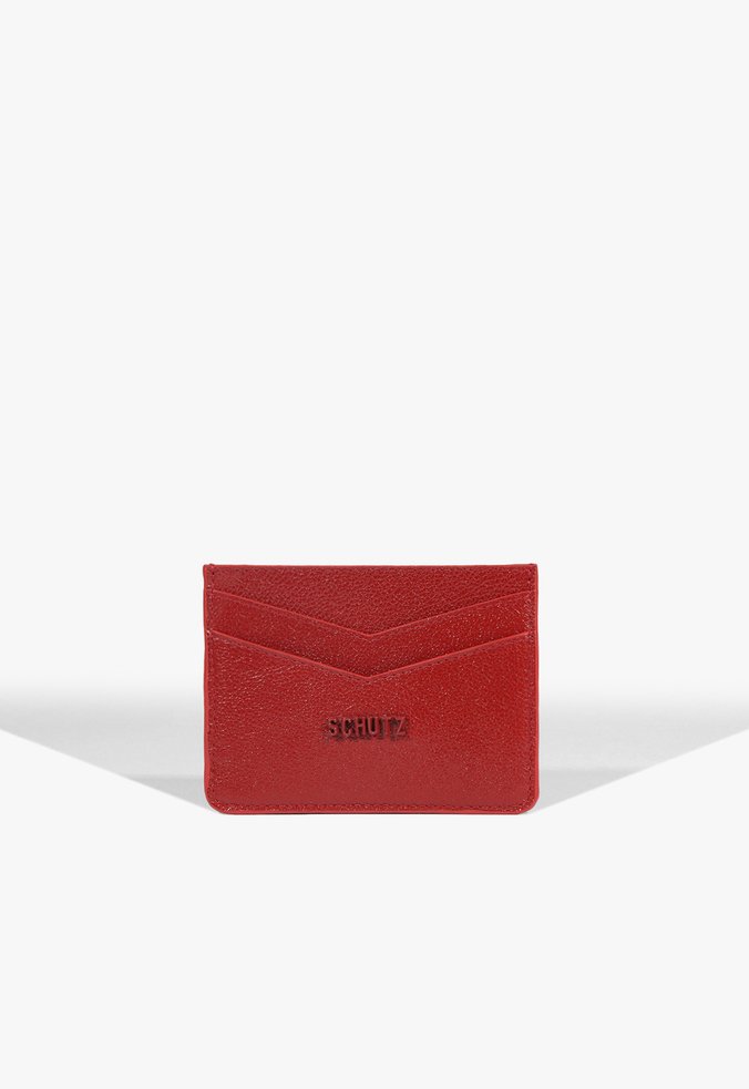 Porta Cartão Ronie Vermelho
