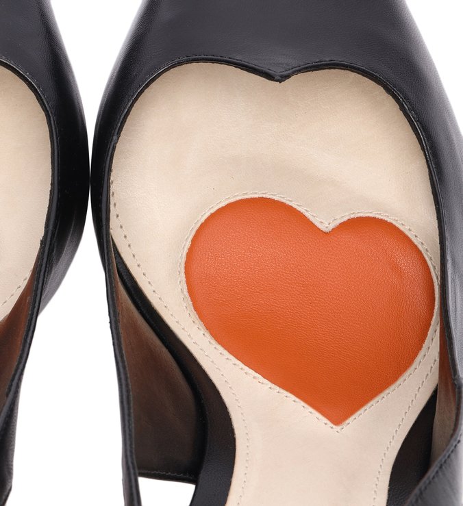 Schutz x Ginger Scarpin Lace-Up Black Schutz x Ginger Scarpin Lace-Up Black