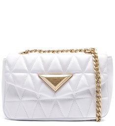 Mini Crossbody Matelassê 944 White