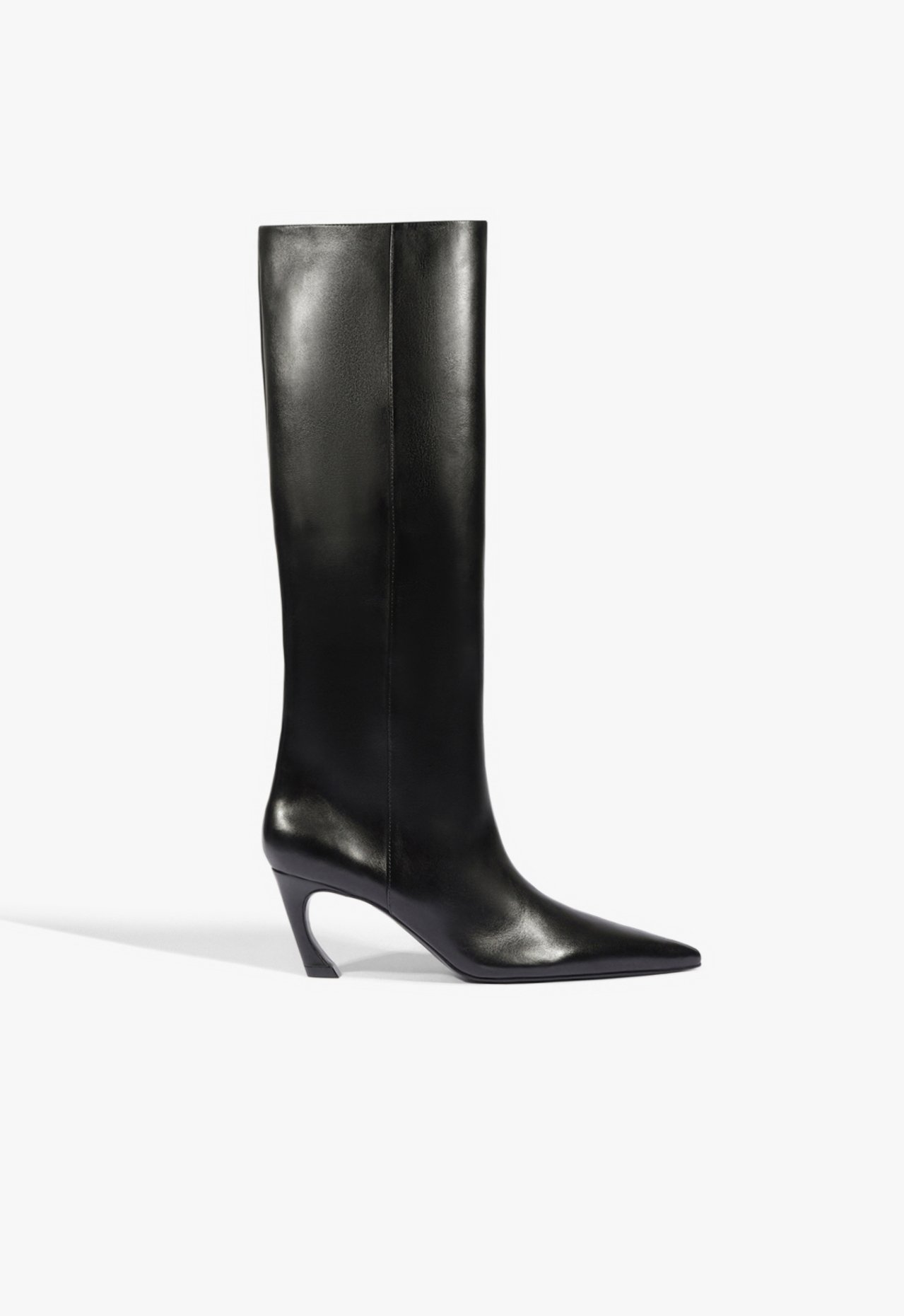 Vista 2 Bota Lexi Couro Schutz Preto Preto