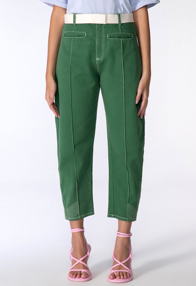 Calça Jogger Joana Sarja Verde
