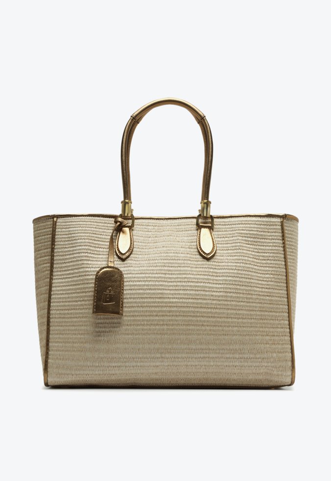Bolsa Grande Shopping New Lorena Soft Natural