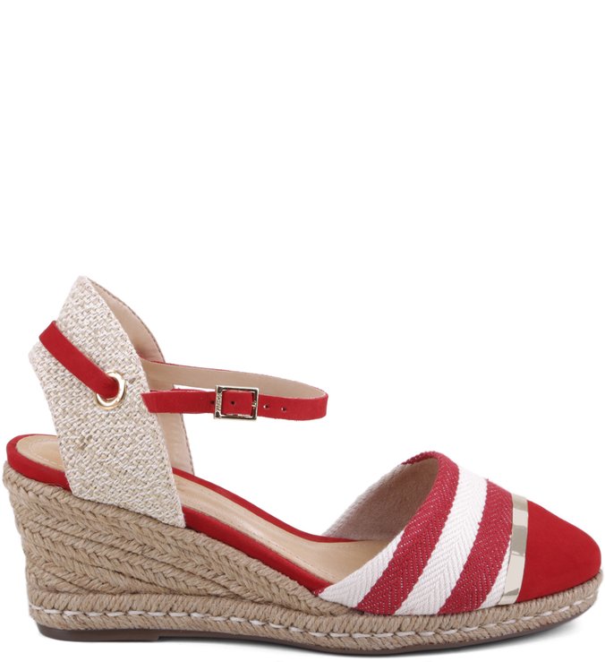 Espadrille Classic Stripes Red
