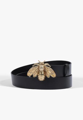 Cinto Believe Couro Preto