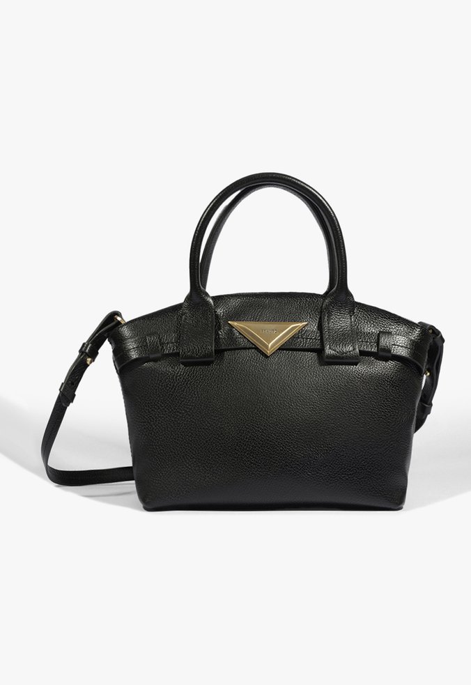 Bolsa Tote Malu Couro Preta