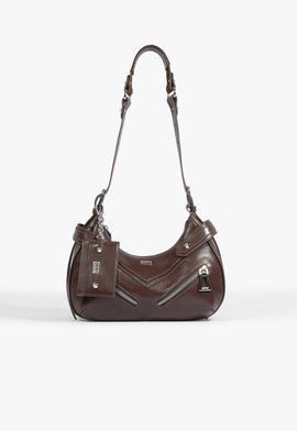 Bolsa Tiracolo Suri Couro Marrom