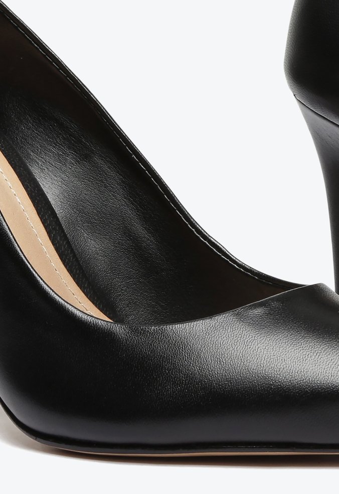 Sapato Scarpin Clássico Couro Preto Sapato Scarpin Clássico Couro Preto
