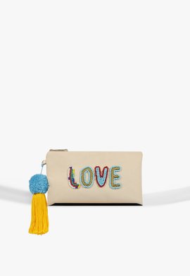 Bolsa Clutch Pequena Beach Branca