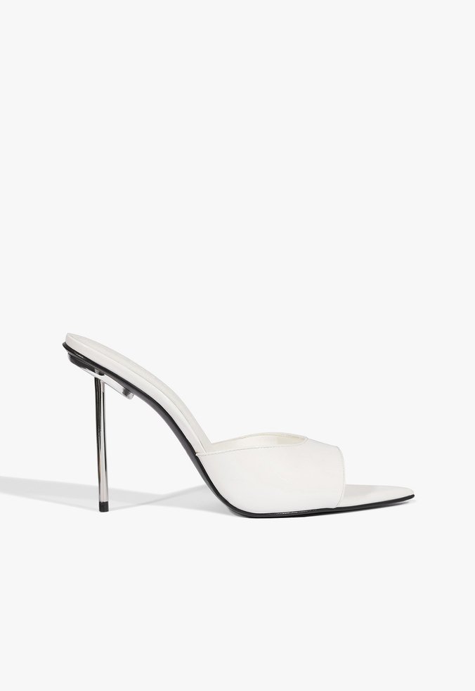 Mule Michella Verniz Branco