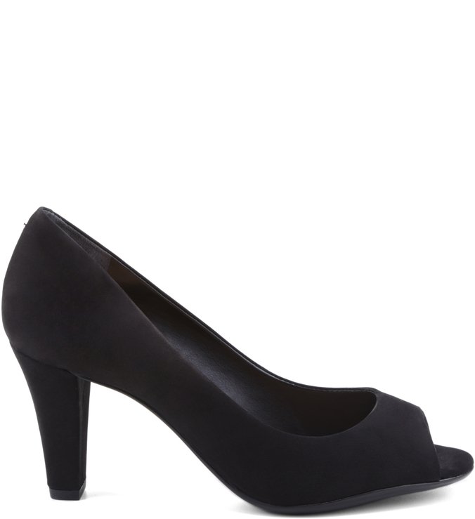 Peep Toe Black