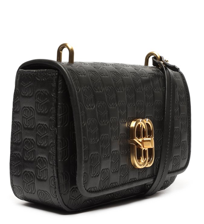 Bolsa Tiracolo Emblem Ivy Preta Bolsa Tiracolo Emblem Ivy Preta