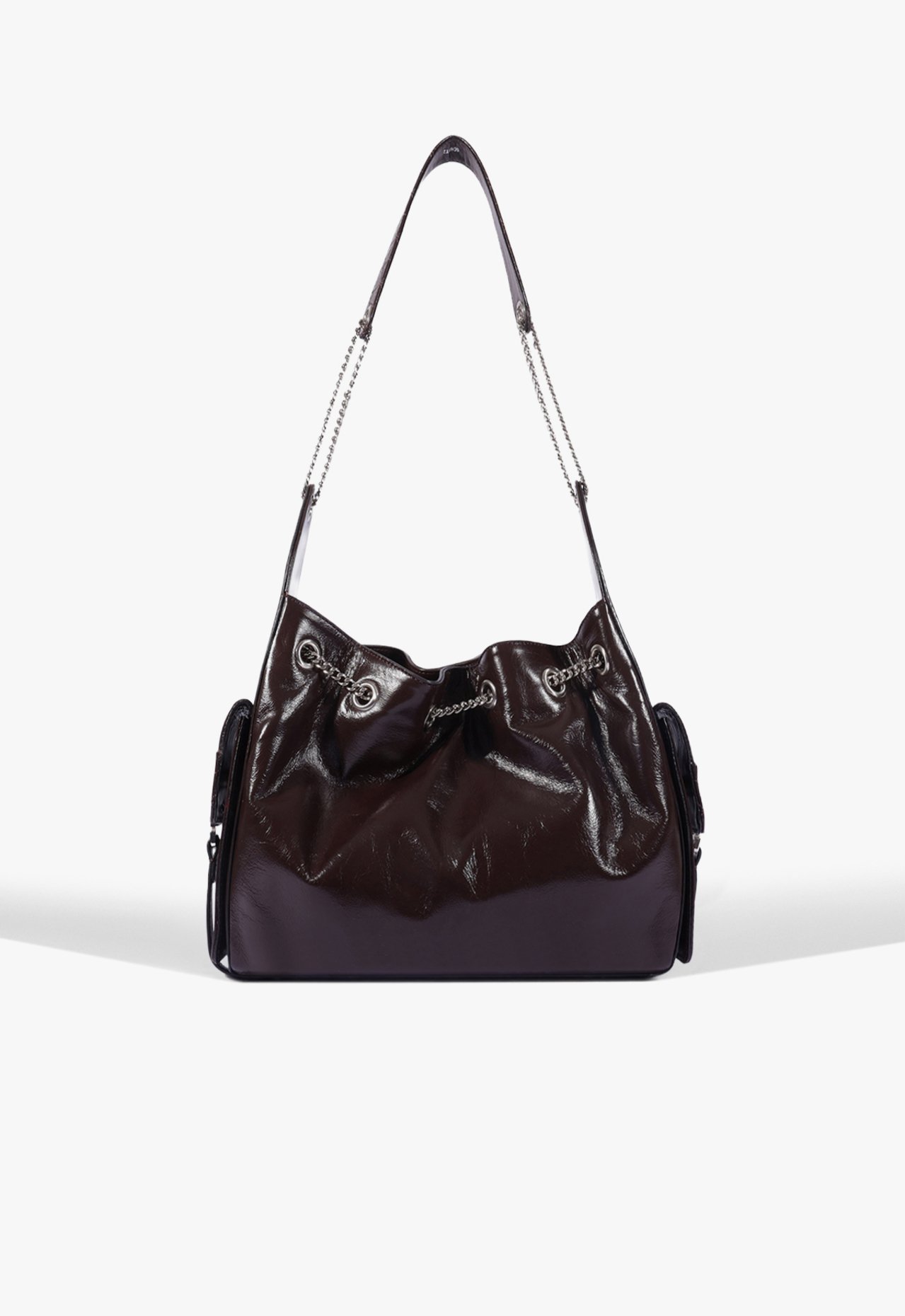 Bolsa Tiracolo Média Lilibet Couro Marrom | Schutz