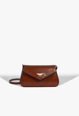 Bolsa Tiracolo Liese Pequena Marrom