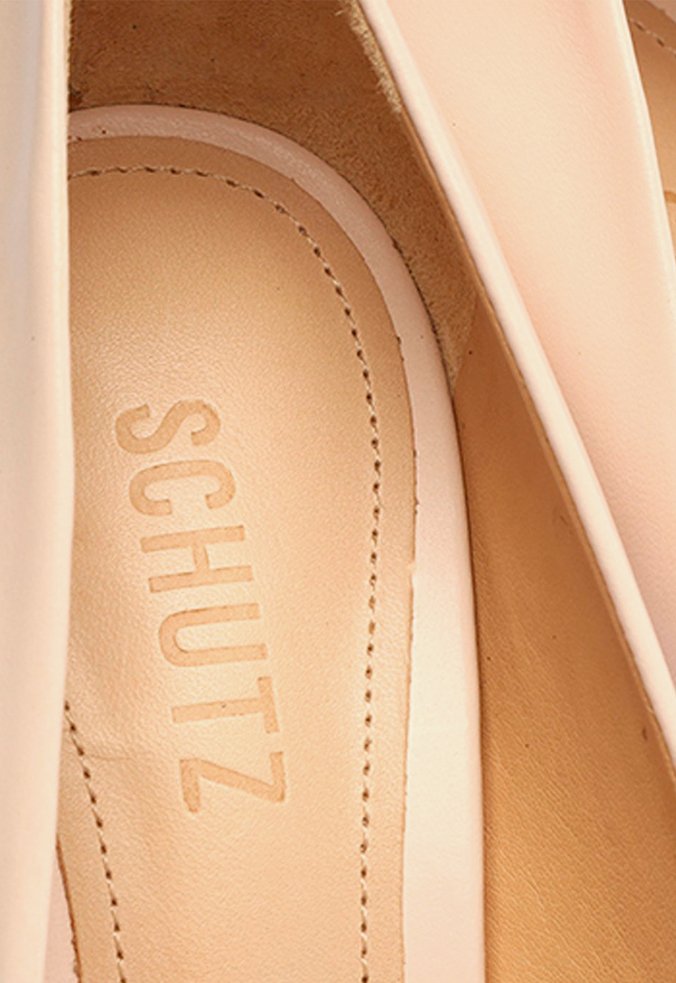 Sapato Scarpin Pump Novo Couro Rosa Claro Sapato Scarpin Pump Novo Couro Rosa Claro