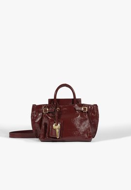 Bolsa Mini Tote Heaven Couro Vermelha