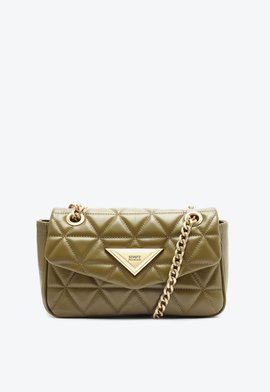 Bolsa Tiracolo Média 944 Couro Verde