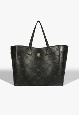 Bolsa Shopping Tess Couro Preta