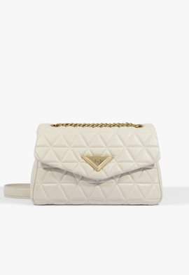 Bolsa Grande Tiracolo 944 Matelassê Branca