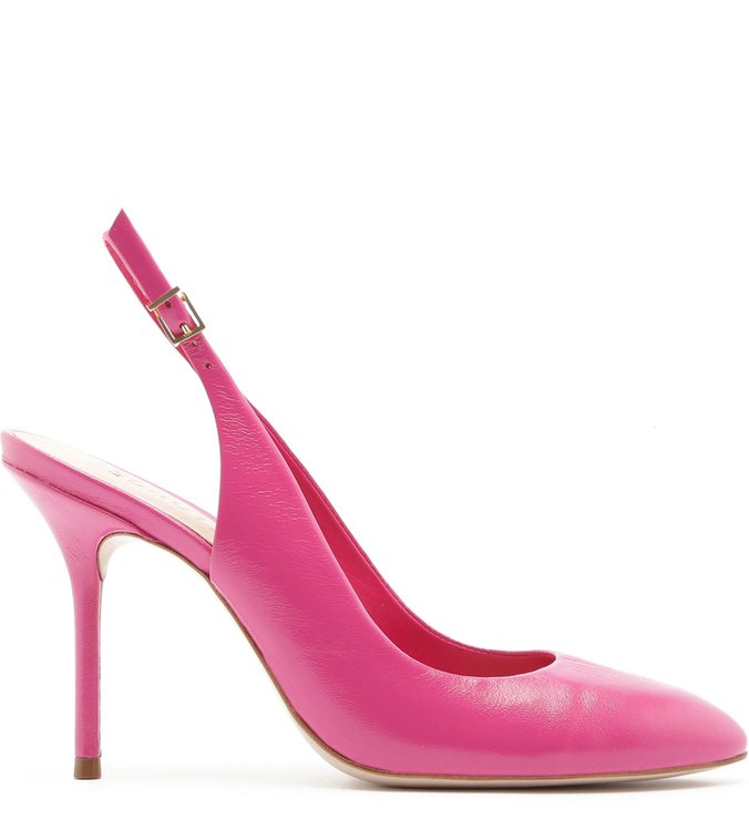 Scarpin Slingback Glow Pink