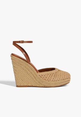 Sandália Espadrille Natural Marrom
