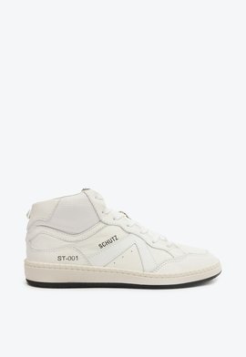 Tênis Cano Alto ST Mid Couro Branco
