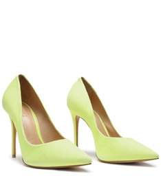 Sapato Scarpin Classic Neon Amarelo