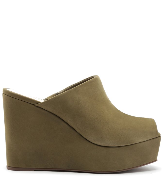 ANABELA OPEN TOE NOBUCK GREEN ANABELA OPEN TOE NOBUCK GREEN