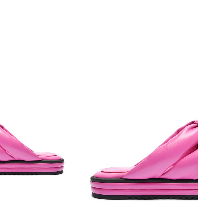 Sandália Slide Flatform Rosa Sandália Slide Flatform Rosa