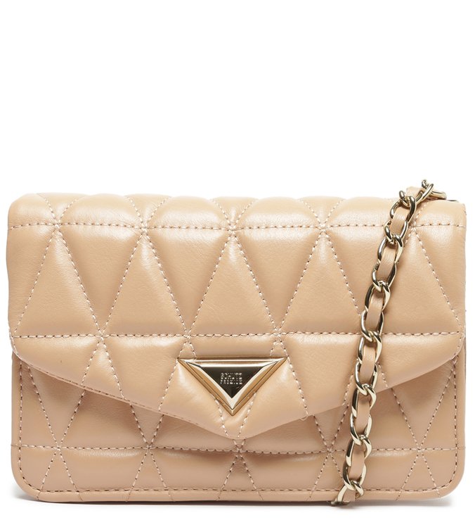 Bolsa Tiracolo 944 Couro Matelassê Bege | Schutz