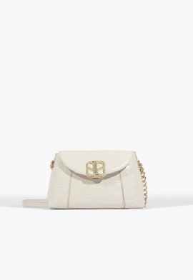 Bolsa Tiracolo Crossbody Payne Pequena Couro Branca