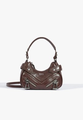 Bolsa Tiracolo Mini Suri Couro Marrom
