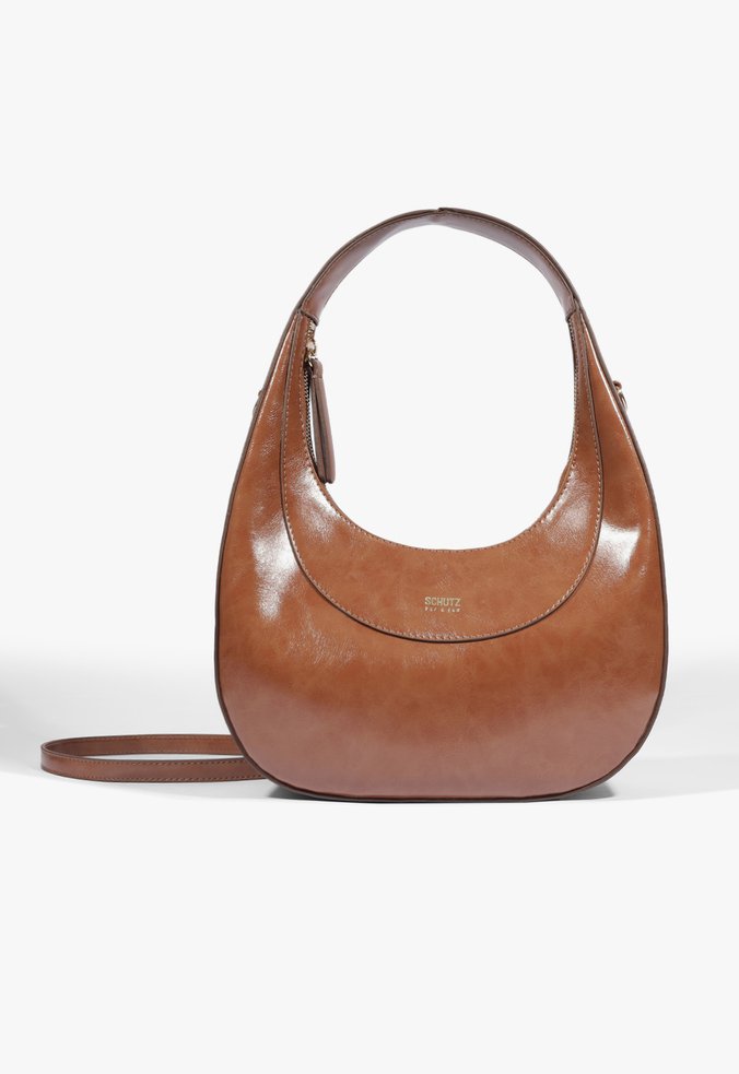 Bolsa Hobo Lenu Média Marrom