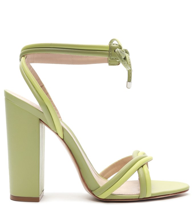 Sandália Salto Twist Gold Green Sandália Salto Twist Gold Green