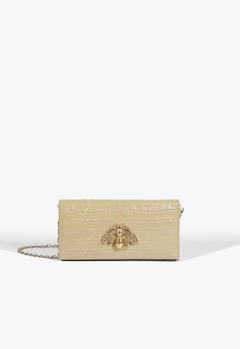 Bolsa Tiracolo Believe Couro Bege